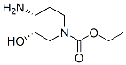 ethyl cis-4-amino-3-hydroxypiperidine-1-carboxylate