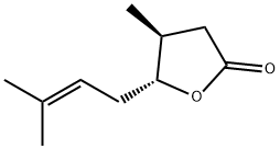 (4S)-4α-Methyl-5β-(3-methyl-2-butenyl)-4,5-dihydrofuran-2(3H)-one