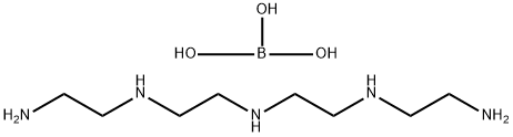 orthoboric acid, compound with N-(2-aminoethyl)-N'-[2-[(2-aminoethyl)amino]ethyl]ethylenediamine