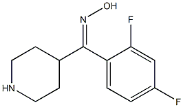 2,4-Difluorophenyl-(4-piperidinyl)methanoneoxime