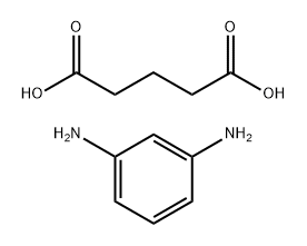 Pentanedioic acid, compd. with diazotized m-phenylenediamine coupled with m-phenylenediamine