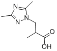 3-(3,5-DIMETHYL-[1,2,4]TRIAZOL-1-YL)-2-METHYL-PROPIONIC ACID