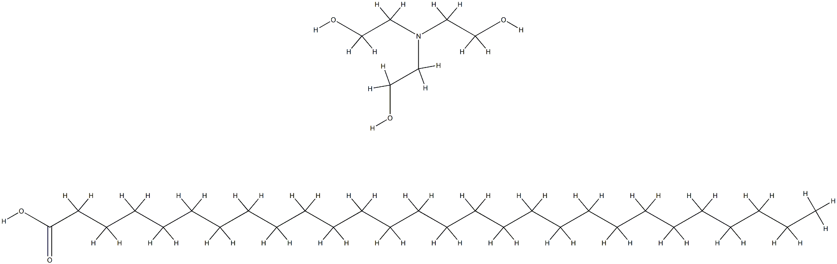 octacosanoic acid, compound with 2,2',2''-nitrilotriethanol (1:1)