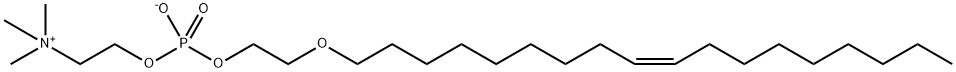 1-O-9Z-OCTADECENYLETHYLENEGLYCOL-2-O-PHOSPHORYLCHOLINE