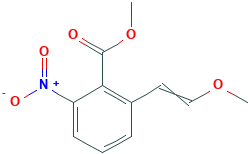 2-(2-Methoxyvinyl)-6-nitrobenzoic Acid Methyl Ester