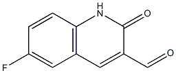 6-fluoro-2-oxo-1,2-dihydroquinoline-3-carbaldehyde