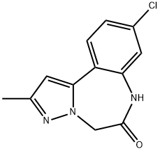 9-Chloro-2-methyl-5H-pyrazolo[1,5-d][1,4]benzodiazepin-6(7H)-one