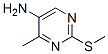 4-甲基-2-(甲硫基)嘧啶-5-胺