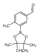 4-Methyl-3-(4,4,5,5-tetramethyl-1,3,2-dioxaborolan -2-yl)benzaldehyde...