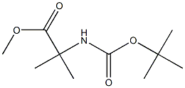 2-((叔丁氧羰基)氨基)-2-甲基丙酸甲酯