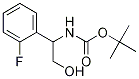 [1-(2-Fluoro-phenyl)-2-hydroxy-ethyl]-carbaMic acid tert-butyl ester