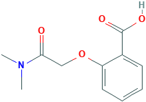 2-((Dimethylcarbamoyl)methoxy)benzoic acid