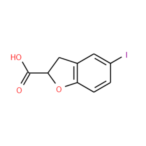 5-IODO-2,3-DIHYDRO-1-BENZOFURAN-2-CARBOXYLIC ACID