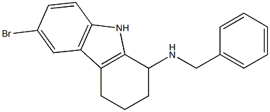 N-benzyl-6-bromo-2,3,4,9-tetrahydro-1H-carbazol-1-amine