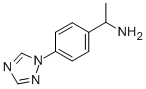 1-[4-(1H-1,2,4-TRIAZOL-1-YL)PHENYL]ETHANAMINE