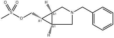 3-Azabicyclo[3.1.0]hexane-6-methanol, 3-(phenylmethyl)-, methanesulfonate (ester), (1α,5α,6α)- (9CI)