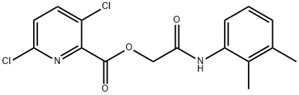 [(2,3-dimethylphenyl)carbamoyl]methyl 3,6-dichloropyridine-2-carboxylate