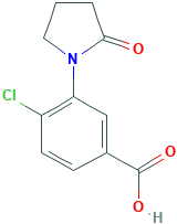 4-CHLORO-3-(2-OXOPYRROLIDIN-1-YL)BENZOIC ACID