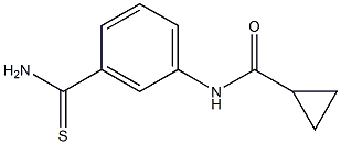 N-[3-(氨基碳硫酰基)苯基]环丙烷甲酰胺