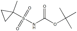 N-BOC-1-METHYLCYCLOPROPANE-1-SULFONAMIDE