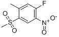 1-FLUORO-5-METHYL-4-(METHYLSULFONYL)-2-NITROBENZENE