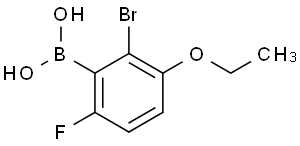 2-溴-3-乙氧基-6-氟苯硼酸