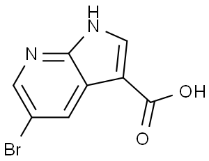 5-溴-1H-吡咯并[2,3-B]吡啶-3-甲酸