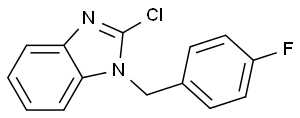 1-(4-氟苄基)-2-氯苯并咪唑