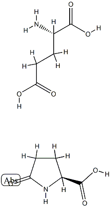 L-glutamic acid, compound with 5-oxo-L-proline (1:1)