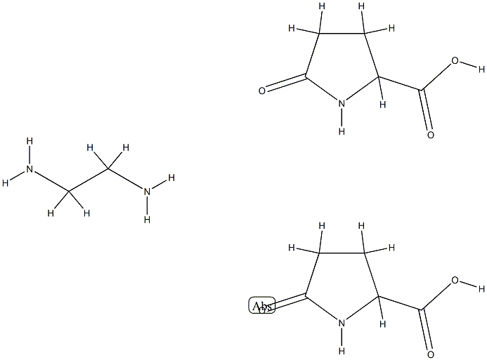 5-oxo-DL-proline, compound with ethane-1,2-diamine (2:1)