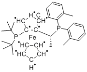 (1R)-1-[双(1,1-二甲基乙基)膦]-2-[(1R)-1-[双(2-甲基苯基)膦]乙基]二茂铁