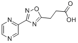 3-(3-PYRAZIN-2-YL-1,2,4-OXADIAZOL-5-YL)PROPANOICACID