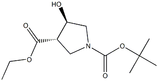 Ethyl trans-1-Boc-4-hydroxypyrrolidine-3-carboxylate