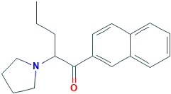 2-Naphthyl Pyrovalerone Hydrochloride (1.0 mg/mL in Methanol)