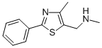 N-METHYL-N-[(4-METHYL-2-PHENYL-1,3-THIAZOL-5-YL)METHYL]AMINE