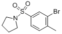 1-(3-溴-4-甲基苯基磺酰)吡咯啉