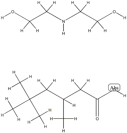 3,5,5-trimethylhexanoic acid, compound with 2,2'-iminodiethanol (1:1)