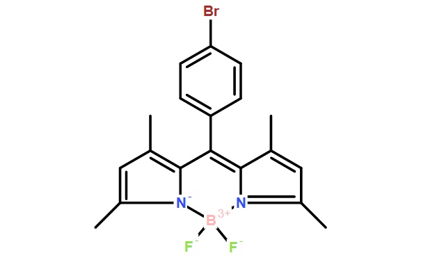 8(4'-Bromophenyl)-1,3,5,7-tetramethyl-BODIPY