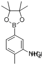 2-甲基-5-(4,4,5,5-四甲基-1,3,2-二氧硼杂环戊烷-2-基)苯胺盐酸盐