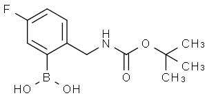 (2-(((叔丁氧基羰基)氨基)甲基)-5-氟苯基)硼酸