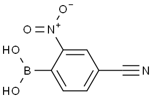 4-氰基-2-硝基苯硼酸