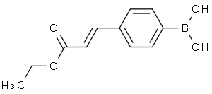 [4-(E-3-Ethoxy-3-Oxo-1-Propen-1-yl)Phenyl]Boronic Acid