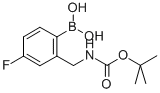 2-(N-Boc-氨基甲基)-4-氟苯硼酸