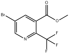 3-Pyridinecarboxylic acid, 5-bromo-2-(trifluoromethyl)-, methyl ester