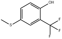 Phenol, 4-(methylthio)-2-(trifluoromethyl)-