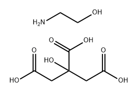 1,2,3-Propanetricarboxylic acid, 2-hydroxy-, reaction products with ethanolamine