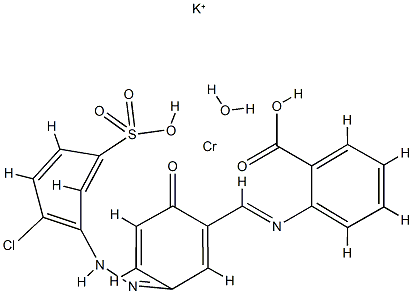 potassium [2-[[[5-[(2-chloro-5-sulphophenyl)azo]-2-hydroxyphenyl]methylene]amino]benzoato(3-)]hydroxychromate(1-)