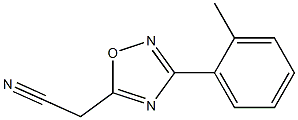 [3-(2-甲基苯基)-1,2,4-恶二唑-5-基]乙腈