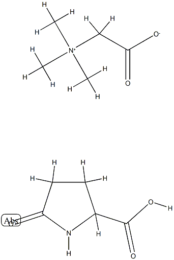 5-oxo-DL-proline, compound with (carboxylatomethyl)trimethylammonium (1:1)