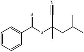 Benzenecarbodithioic acid, 1-cyano-1,3-dimethylbutyl ester